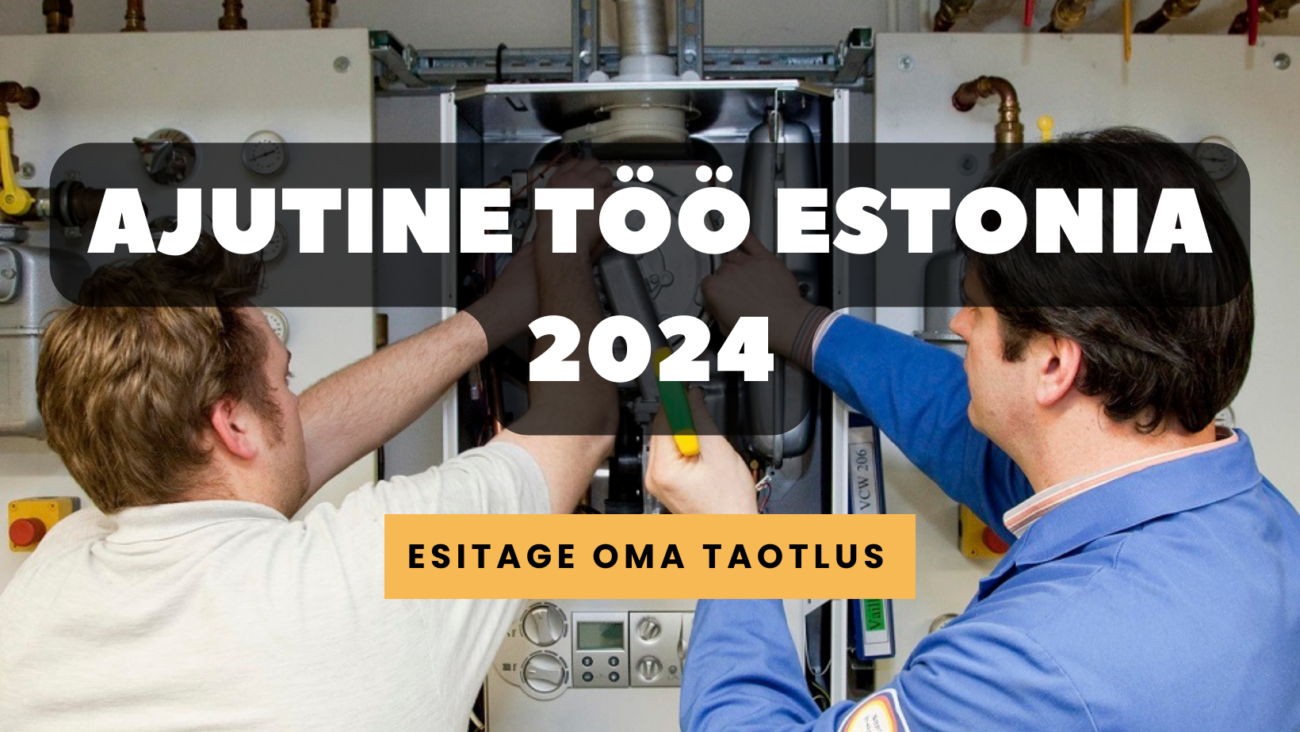 Ajutine töö Estonia 2024